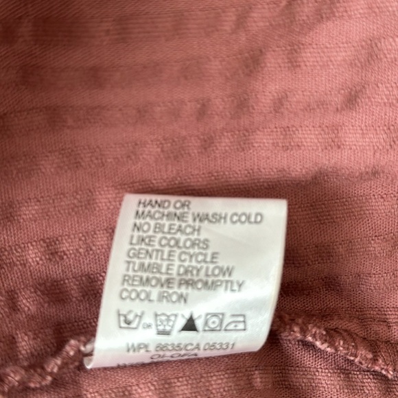 Woolrich cotton corduroy zip front jacket, hazelberry deep dusty rose - Picture 7 of 9
